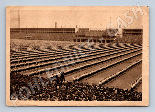 Pohlednice X slet Praha 1938 zaslaná pěkný stav (M5420)