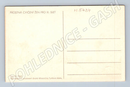 Pohlednice XI slet ženy Khel historická (M5434)