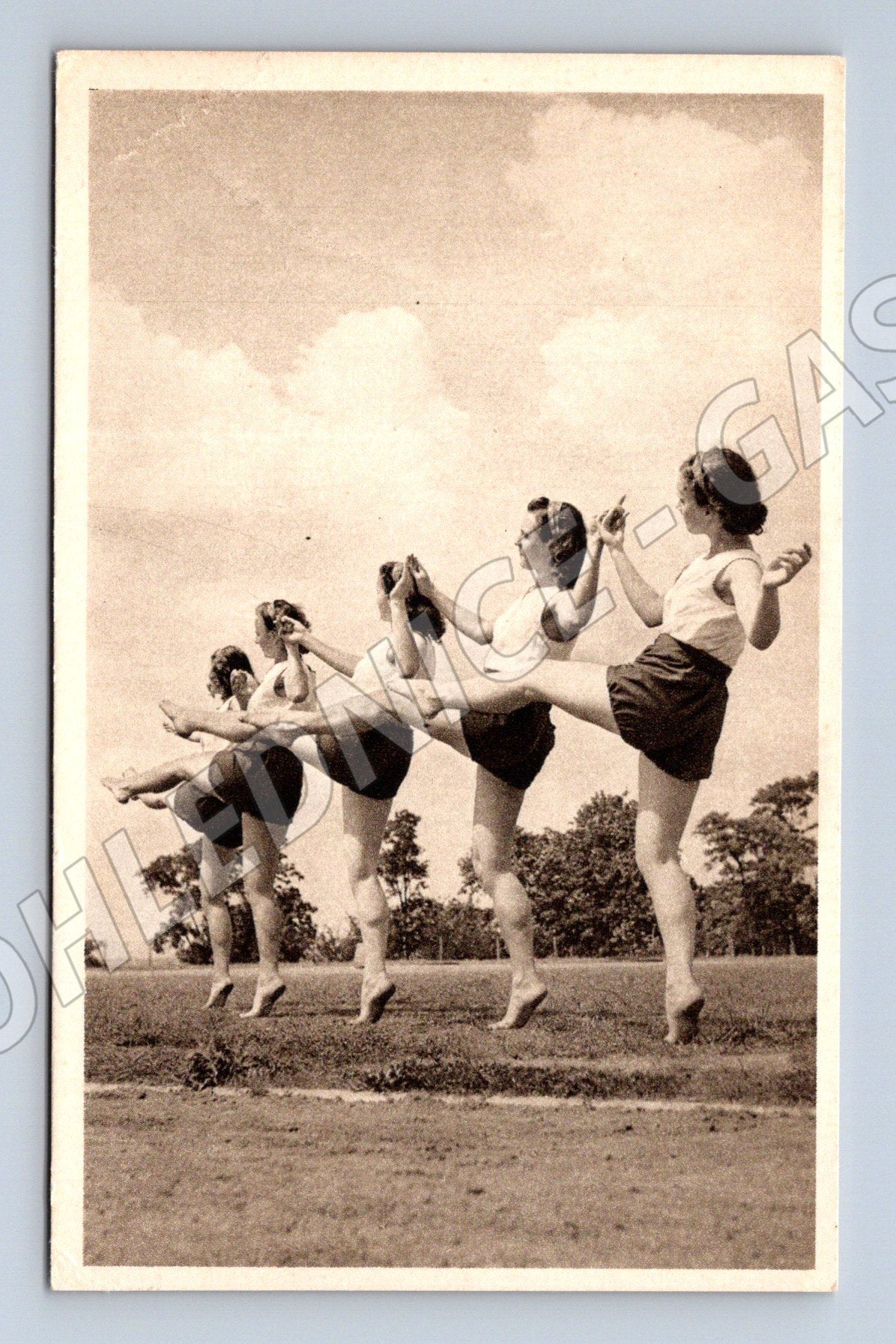 Pohlednice XI slet ženy Khel sport historie (M5437)