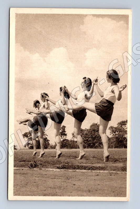 Pohlednice XI slet ženy Khel gymnastika (M5445)