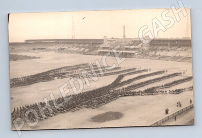 Pohlednice hromadné cvičení stadion Sokol (M5447)