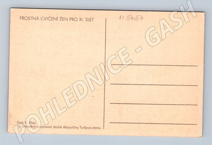 Pohlednice Sokol XI slet ženy Khel 1948 (M5457)