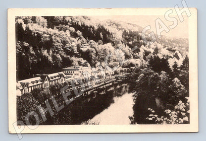 Postcard Kysibl Spa Kyselka near Karlovy Vary (M5463)