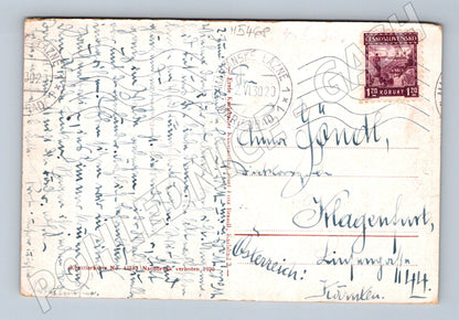 Postcard Marianske Lazne Cross Spring 1930 (M5468)