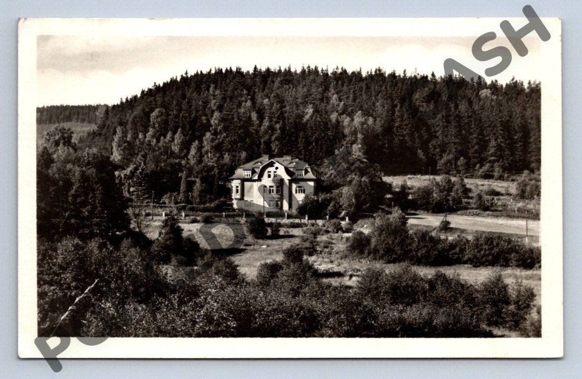 Pohlednice Doubí u Karlových Varů vilka (M548)