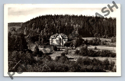 Pohlednice Doubí u Karlových Varů vilka (M548)