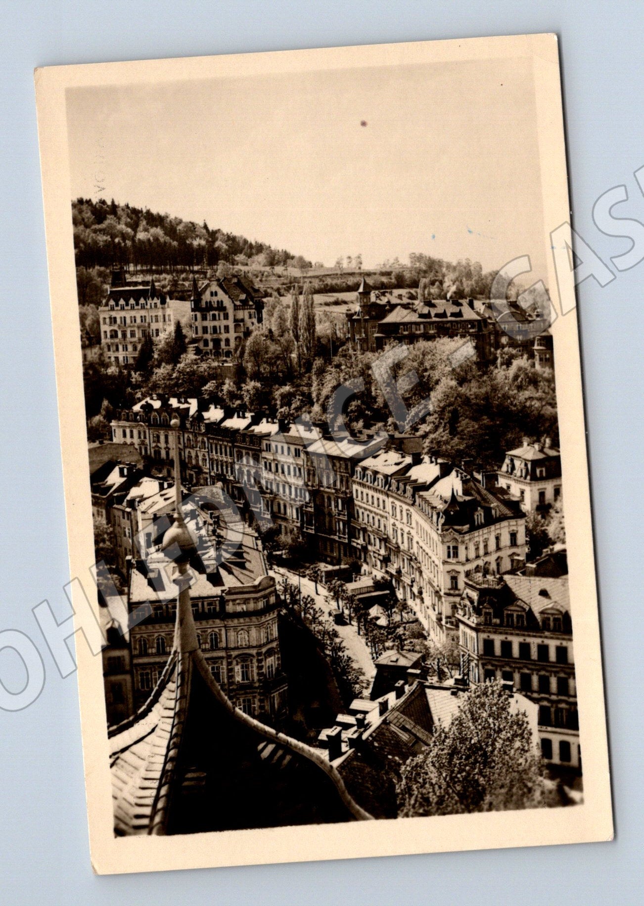 Postcard Karlovy Vary Sadová třída historical (M5498)