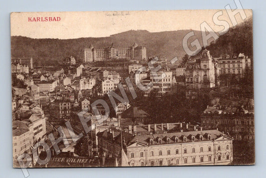Pohlednice Karlovy Vary historická před 1950 (M5502)