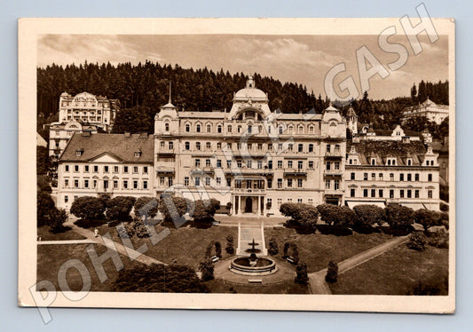 Pohlednice Mariánské Lázně Náměstí prezidenta Gottwalda (M5517)