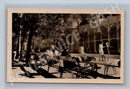 Postcard Marianske Lazne Colonnade Orbis historical (M5519)