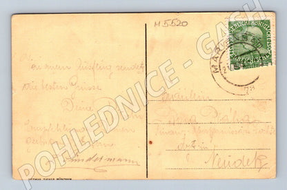 Postcard Marianske Lazne Café Bellevue Miramonte 1910 (M5520)