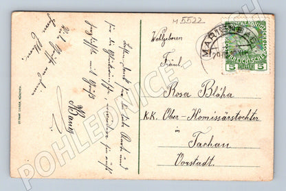 Postcard Mariánské Lázně colored RU historical (M5522)