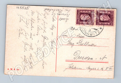 Postcard Karlovy Vary Mill Colonnade colored (M5525)