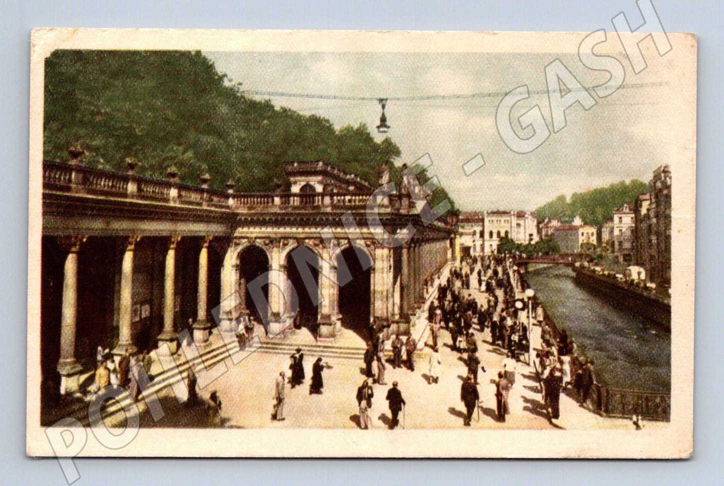 Pohlednice Karlovy Vary Mlýnská kolonáda stará (M5533)