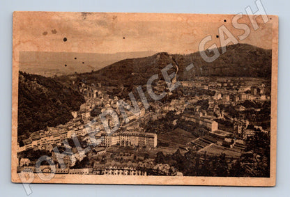 Postcard Karlovy Vary old small format (M5542)