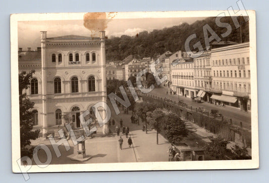 Pohlednice Karlovy Vary Lázně III stará (M5545)