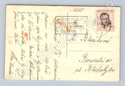 Postcard Karlovy Vary Spa III old (M5545)