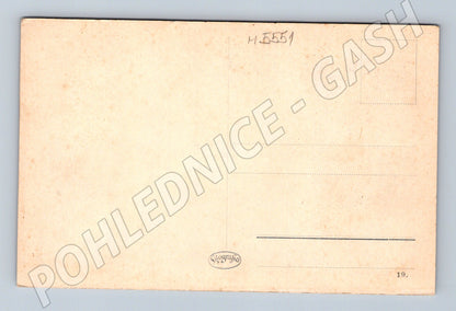 Postcard Karlovy Vary Kreuzstrasse old (M5551)
