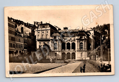 Pohlednice Karlovy Vary městské divadlo historická (M5558)