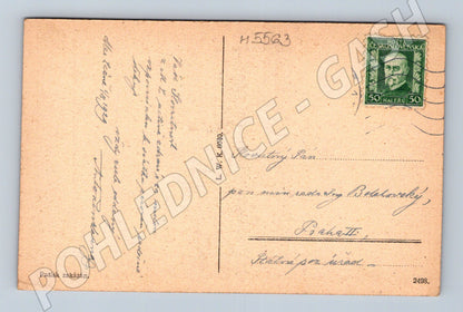 Postcard Marianske Lazne Hotel Welmar and Stern (M5563)