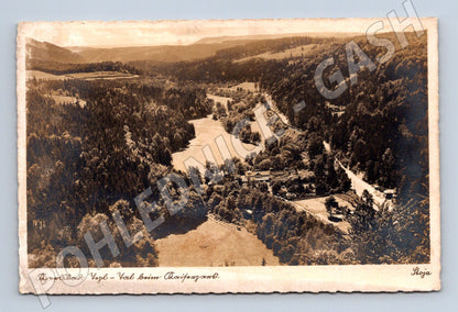 Postcard Karlovy Vary Weltbad historical (M5574)