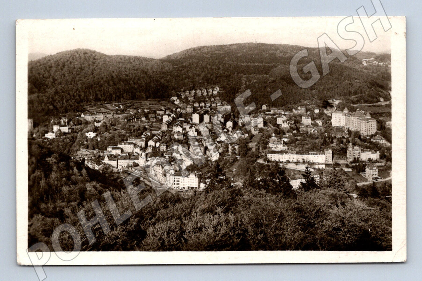 Postcard Karlovy Vary historical city motif (M5600)