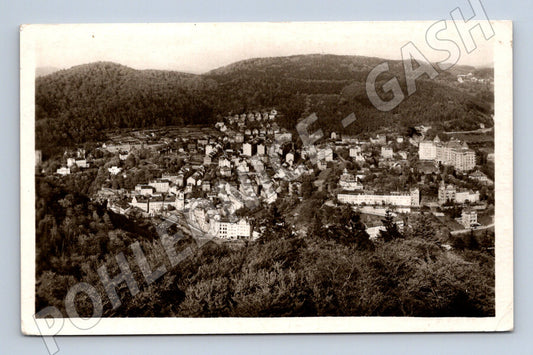 Pohlednice Karlovy Vary historický motiv města (M5600)