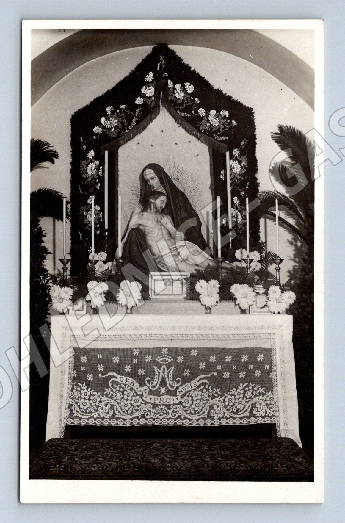 Postcard Jesus Christ in the tomb Pilsen (M5611)