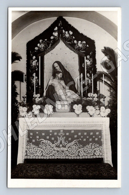 Postcard Jesus Christ in the tomb Pilsen (M5611)