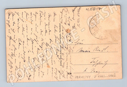 Postcard Okounov Bad Sangerberg historical (M5617)