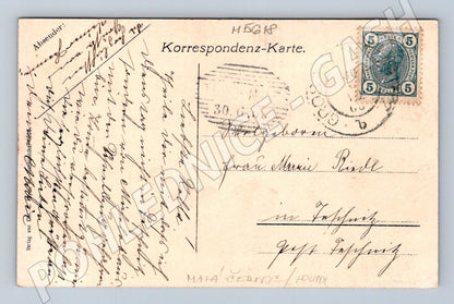 Pohlednice Mačkov Klein Tschernitz historická (M5618)