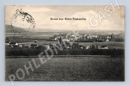 Postcard Klein Tschernitz Czech historical village (M5619)