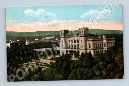 Postcard Chomutov castle halls historical (M5623)
