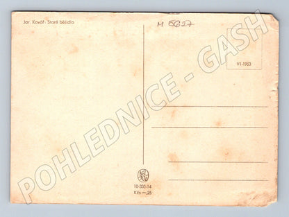 Postcard Old Bleach Jar Kovář historical (M5627)