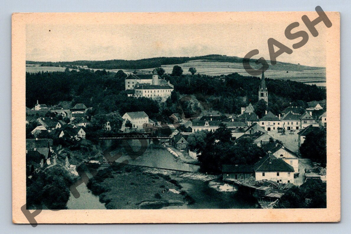 Pohlednice Ledeč nad Sázavou hrad (M563)