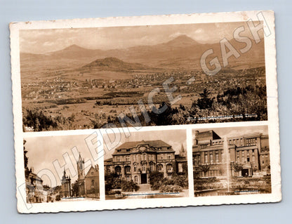 Postcard Teplice old town motif (M5633)