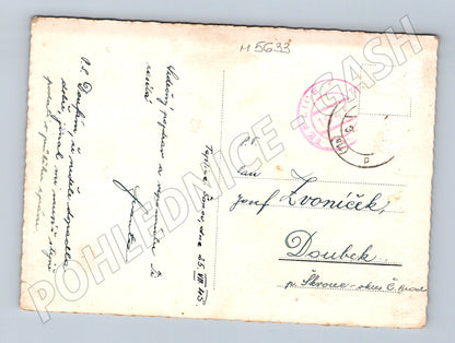 Postcard Teplice old town motif (M5633)