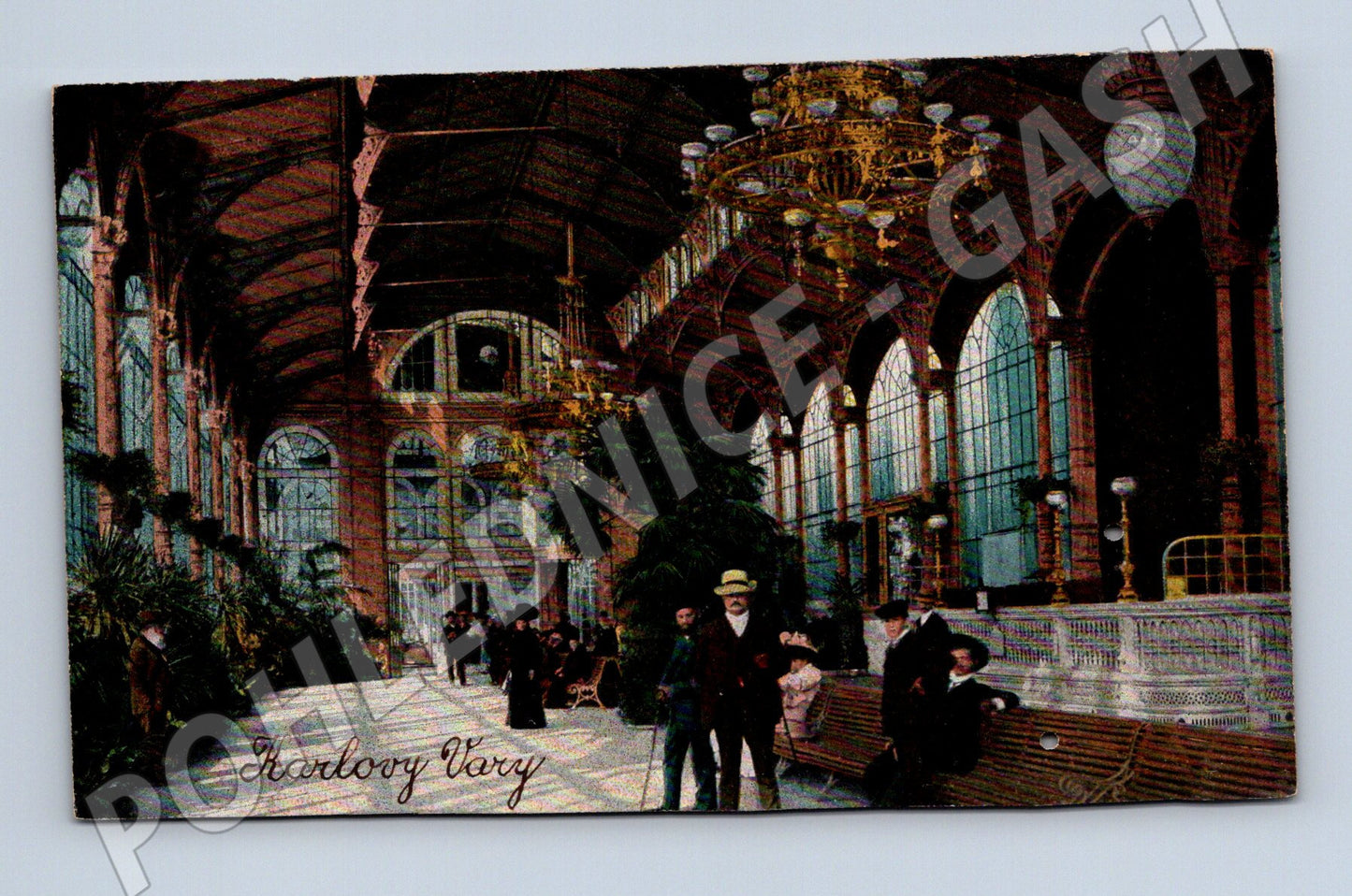 Pohlednice Karlovy Vary kolorovaná historická (M5636)