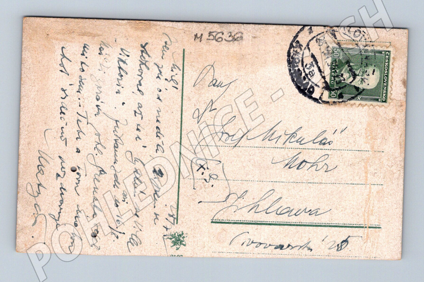 Pohlednice Karlovy Vary kolorovaná historická (M5636)