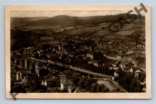 Pohlednice Sušice na Šumavě letecký pohled (M564)