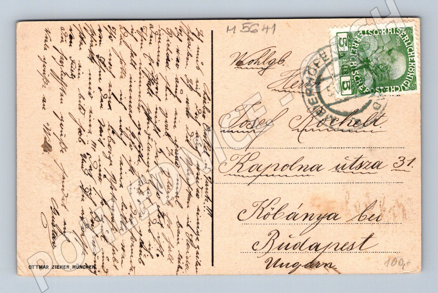 Pohlednice Karlovy Vary Café Pupp historická (M5641)