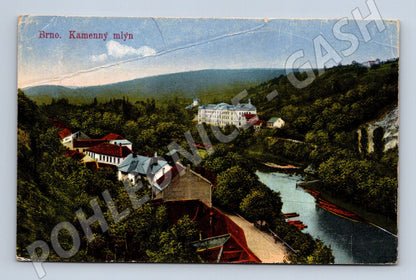 Postcard Brno Stone Mill historical (M5654)