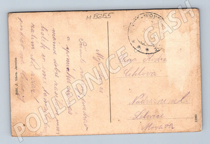 Pohlednice Jemnice historický motiv (M5655)