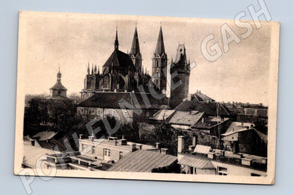 Pohlednice Kolín chrám sv Bartoloměje historická (M5662)