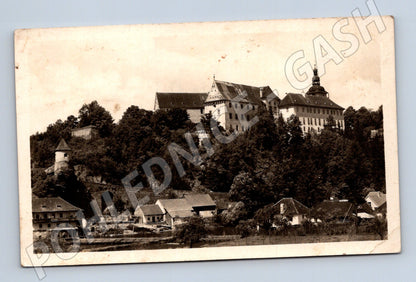 Postcard Lázně Bechyně historical castle (M5666)