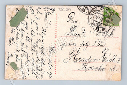 Postcard Pilsen Theatre Class of Legions historical (M5669)