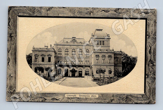 Postcard Litomyšl Smetana's House historical (M5670)