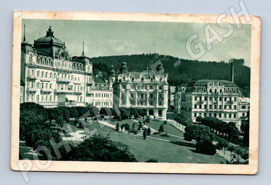 Postcard Marianske Lazne historical motif (M5678)