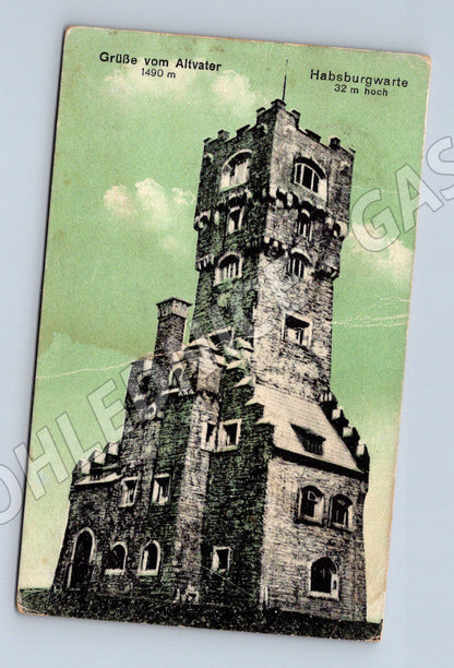 Postcard Praděd Habsburgwarte Jeseníky (M5680)