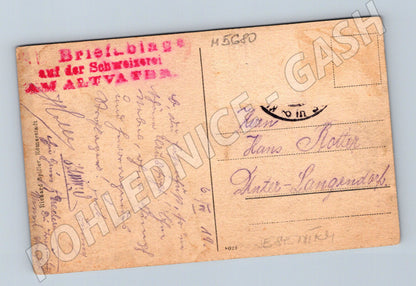 Postcard Praděd Habsburgwarte Jeseníky (M5680)